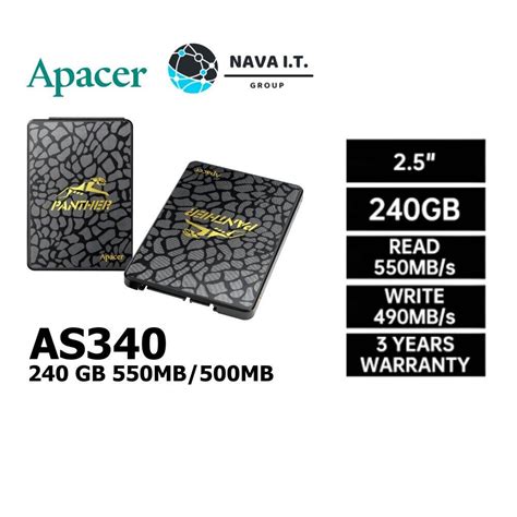 Tb Ssd Apacer M Nvmepcie Gen X As P U Pro D Nand