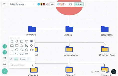 Folder Structure Diagram Tool To Organize Folders Creately Off