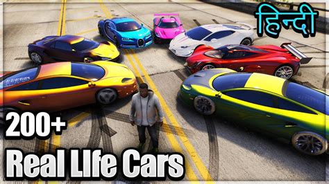 Gta 5 How To Replace All Cars With Real Life Cars 200 Car