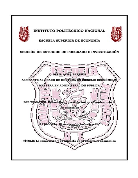 Instituto Polit Cnico Nacional