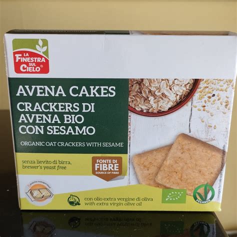 La Finestra Sul Cielo Avena Cakes Crackers Di Avena Bio Con Sesamo