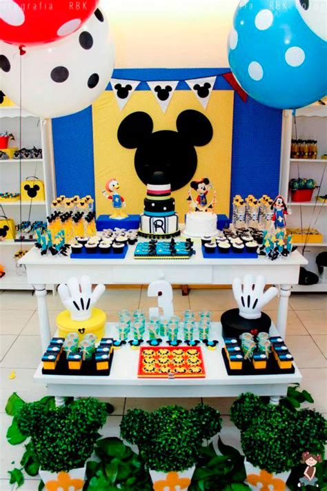 80 Ideias Para Festa Do Mickey Mouse Dicas Da Japa