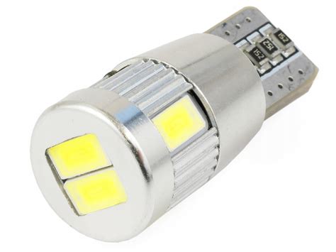 LED žárovka W5W 6 SMD 5630 ALU žárovka CANBUS CAN BUS za 20 Kč Allegro