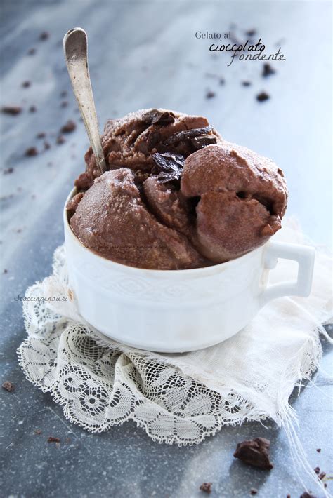 Gelato Al Cioccolato Fondente Fatto In Casa Scacciapensieri