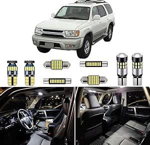 Amazon Autogine Piece White Interior Led Lights Kit For Toyota