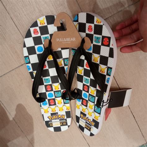 Jual Sandal Pokemon PULL BEAR MAN Jastip Jasa Titip Shopee Indonesia