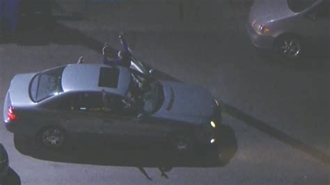 Possible Shooting Suspect Leads Police Chase Across Los Angeles 2 Officers Got Into Crash Fox