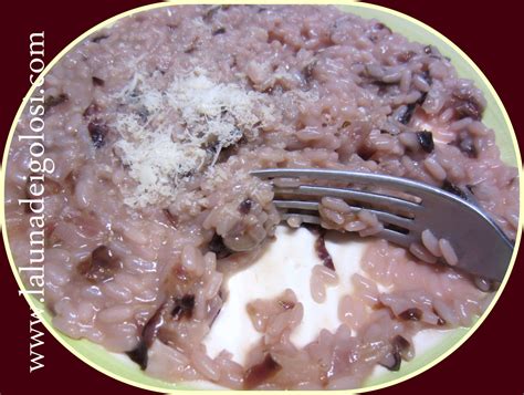 Risotto al Radicchio Rosso di Treviso | La LUNAdei Golosi RISOTTO AL
