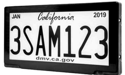 California Tests Digital License Plates | Gardner Web