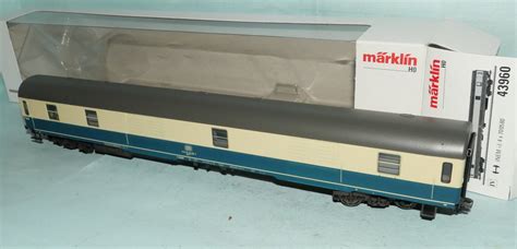 Märklin 43960 DB Schnellzug Packwagen Dms 905 beige türkis Ep 4 m KK i