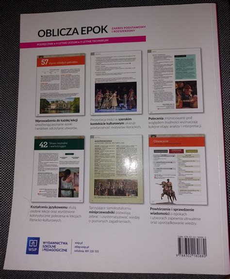 J Zyk Polski Oblicza Epok Wsip Leszno Olx Pl