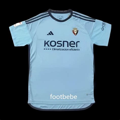 Maillot De Foot CA Osasuna 2023 2024 Domicile Bleu Footbebe