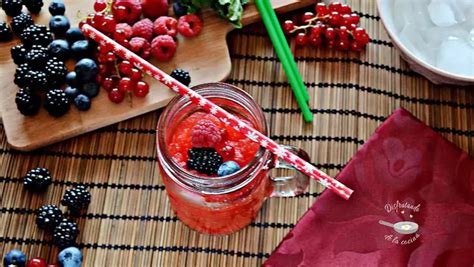 Mojito De Frutos Rojos Disfrutando De La Cocina