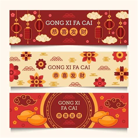 Gong XI Fa Cai Banner Chinese New Year