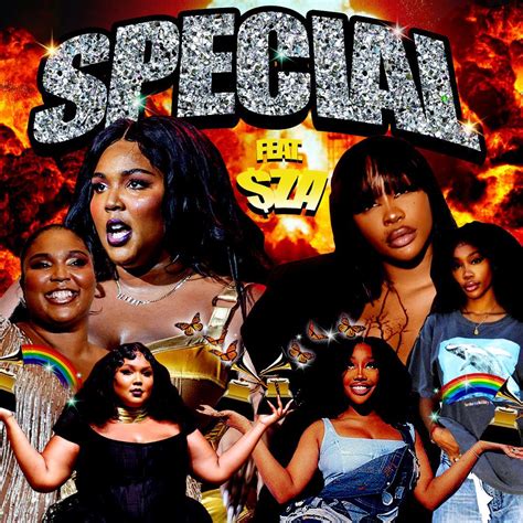 SZA Charts On Twitter Official Cover Art For Special By Lizzo And