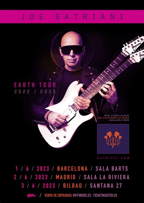 Joe Satriani Reprograma Su Gira Europea Y Confirma Nuevas Fechas