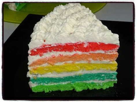 Recettes De Rainbow Cake De Recettes Faciles Les G Teaux De St Ph