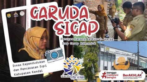 Tim Garuda Sigap Disukcapil Kab Kendal Media Literasi Dan Edukasi