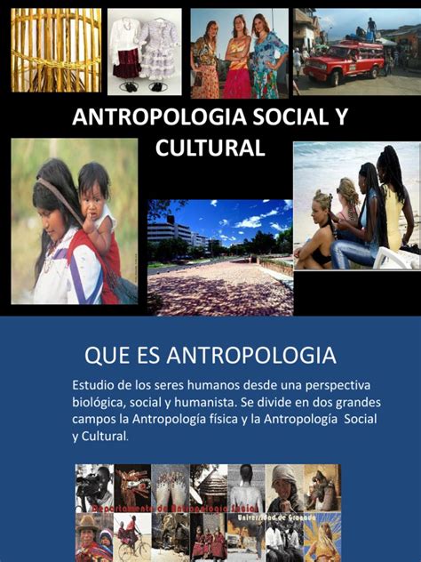 Antropologia Social y Cultural | PDF | Etnografía | Antropología