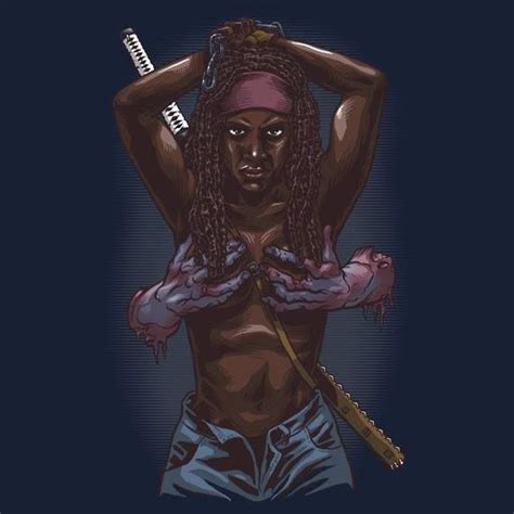 Walking Dead Nude 5 Michonne Pinups And Porn Luscious Hentai Manga And Porn