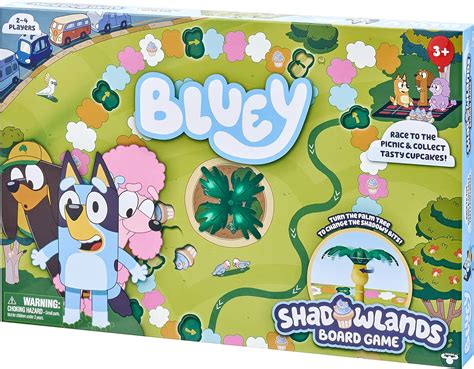 Amazon.com: Bluey - Shadowlands Board Game - Family Game Night ...