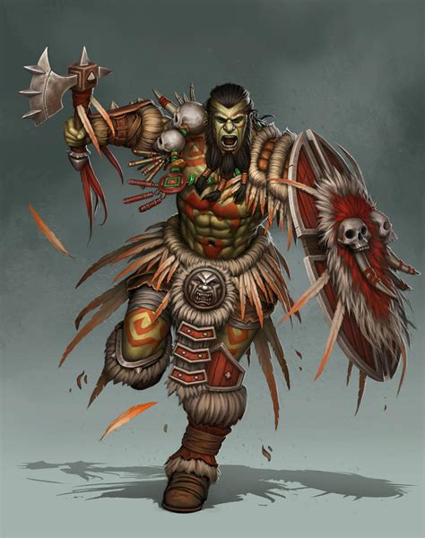 Tribal Orc By Prdart On Deviantart