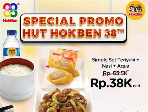 Masih Ada Promo Hokben 30 April 2023 Hanya Rp38 Ribu