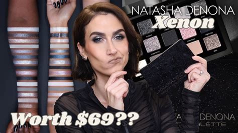 Worth Natasha Denona Xenon Palette Looks Swatches