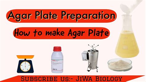 Agar Plate Preparation How To Make Agar Plate Youtube