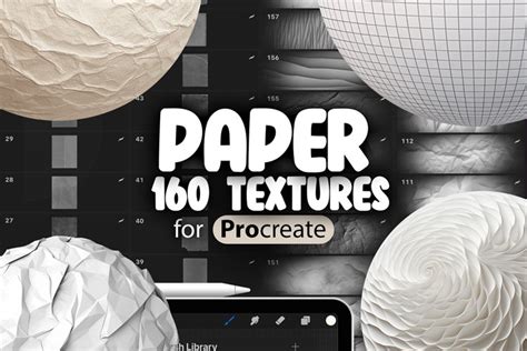 Procreate Paper Texture Brushes