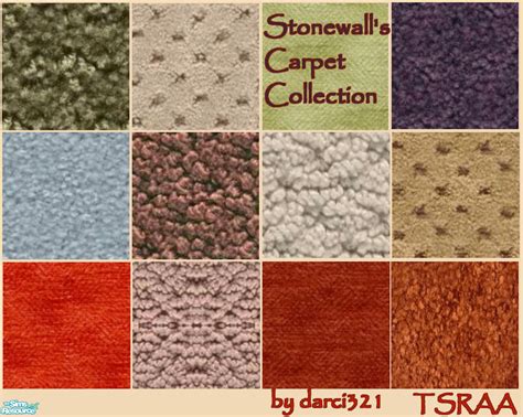 The Sims Resource Stonewall S Carpet Collection