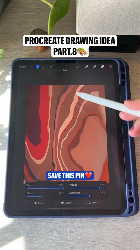 Procreate Drawing Idea Part 8 Liquify In Procreate Tutorial For