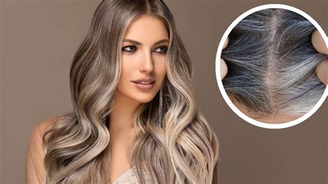 Mechas Para Disimular Las Canas Olv Date De Retocar Tu Tinte Cada Mes