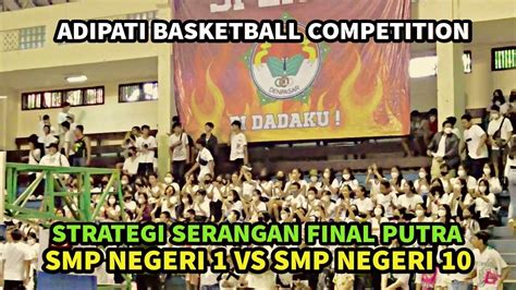 Strategi Serang Final Putra SMP Negeri 1 Vs SMP Negeri 10 Denpasar