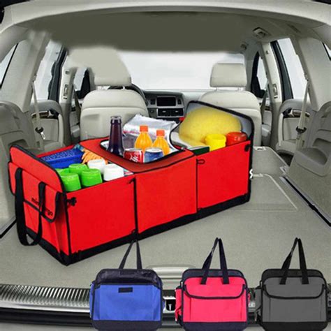 Collapsible Car Trunk Boot Organizer Box Foldable Storage Holder Bag T