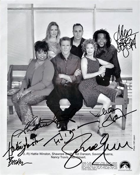 Becker Cast Signed Photo X6 Ted Danson Hattie Winston Shawnee Smith