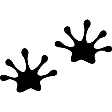 Frog Footprint Clipart Best