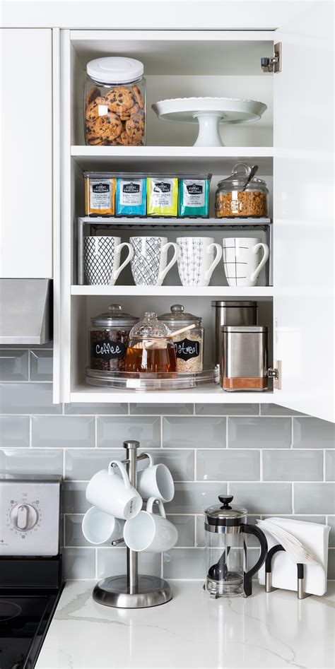organizing your kitchen cabinets