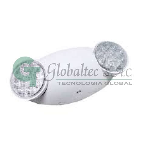 LUZ DE EMERGENCIA LED 2X1 2W LED R5 PHILIPS GLOBALTEC EMPRESA