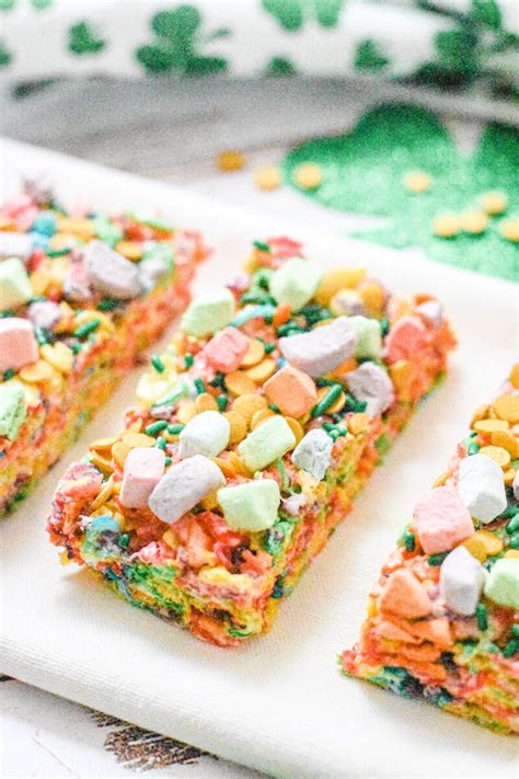 Fruity Pebble Marshmallow Cereal Bars Aileen Cooks