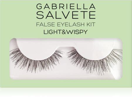 Gabriella Salvete False Eyelash Kit Light Wispy umelé mihalnice s