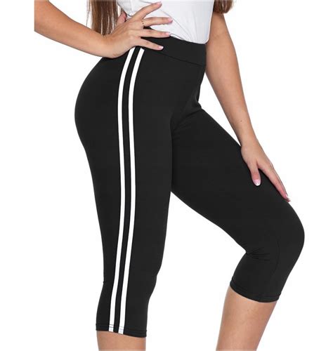 Legginsy Na Fitness Lato Z Lampasami Lekkie L Xl Allegro Pl