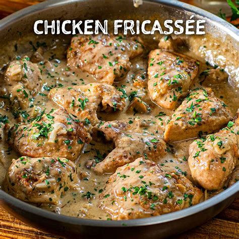 Recipe30 One Pan Chicken Fricassée a French Chicken Stew One Pan