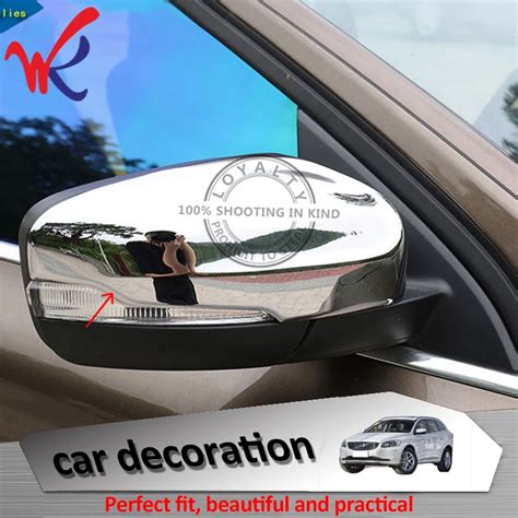 Loyalty For Volvo Xc Abs Chrome Rearview Side