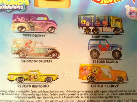 Julian S Hot Wheels Blog Hiway Hauler Pop Culture Series Spongebob Squarepants