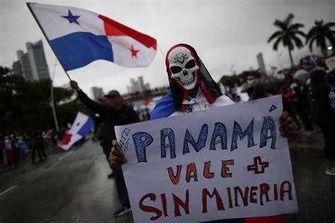 Las protestas en Panamá contra el nuevo contrato minero en cinco