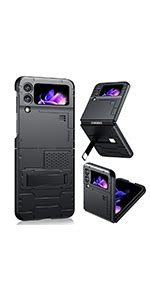 Amazon VEGO Compatible With Galaxy Z Flip 3 Case 360Rotate Ring