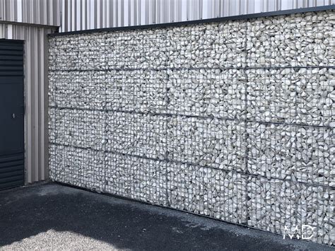 Omegab Gabion Habillage De Fa Ade Min Ral Deco