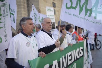 Sindicato Médico Andaluz se concentra este miércoles ante el SAS para