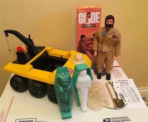 1970s Adventure Team Gi Joe Secret Of The Mummys Tomb And Great Land